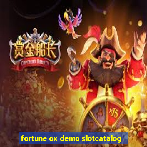 fortune ox demo slotcatalog